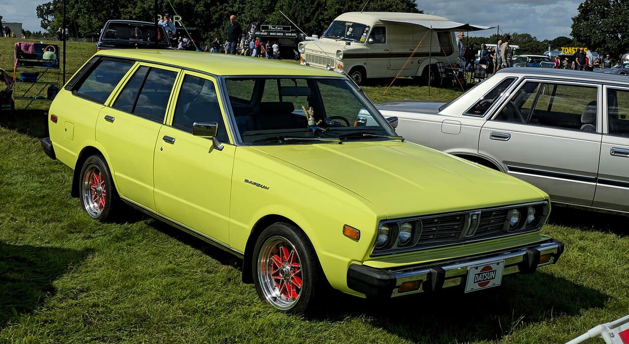 Classic Datsun 510 sedan