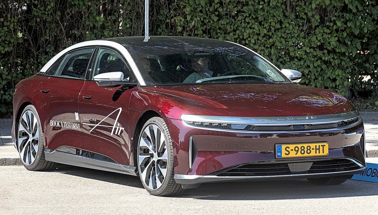 Lucid Air luxury electric sedan