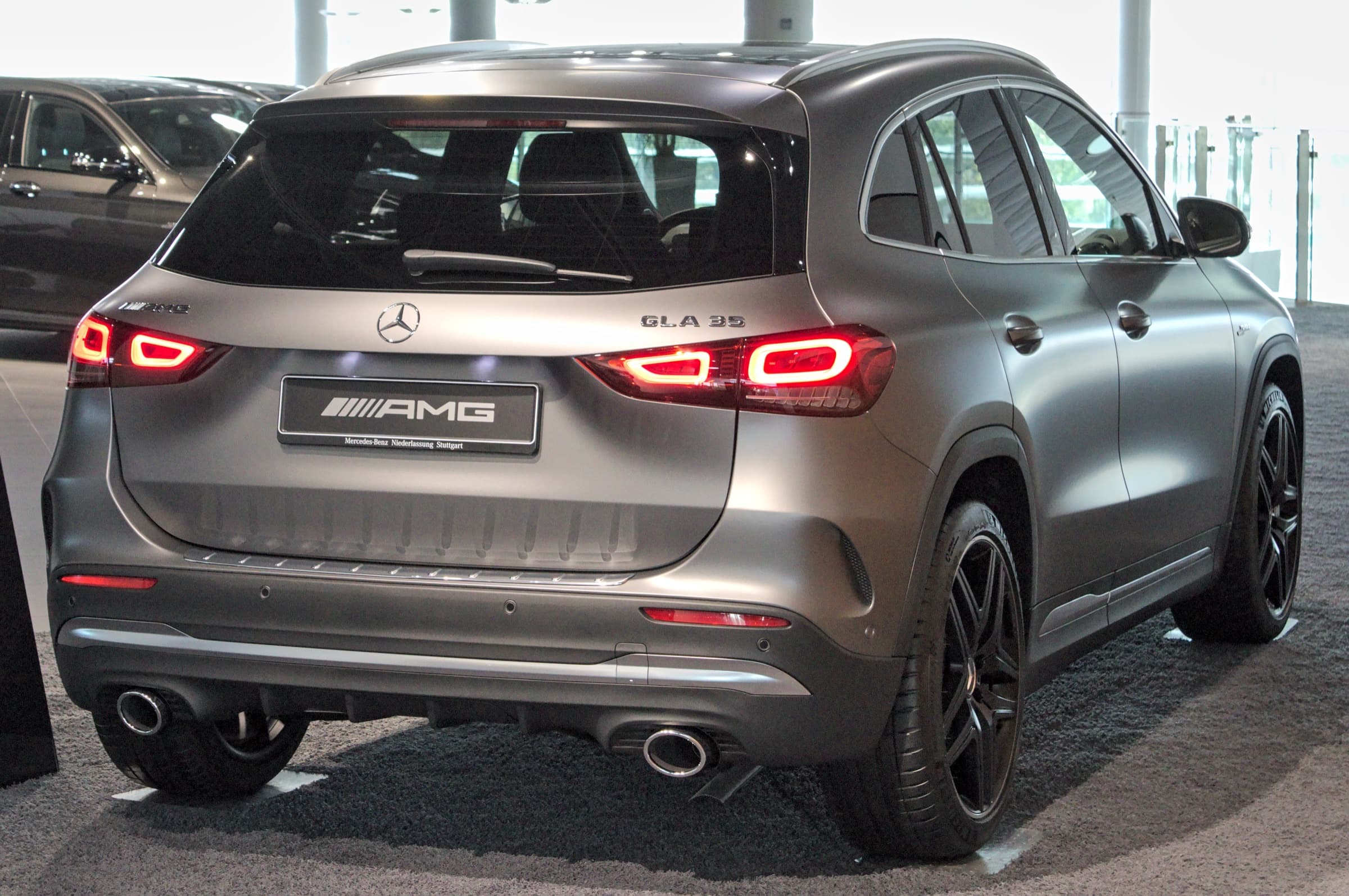 Current-generation Mercedes-AMG GLA 35 4MATIC compact crossover