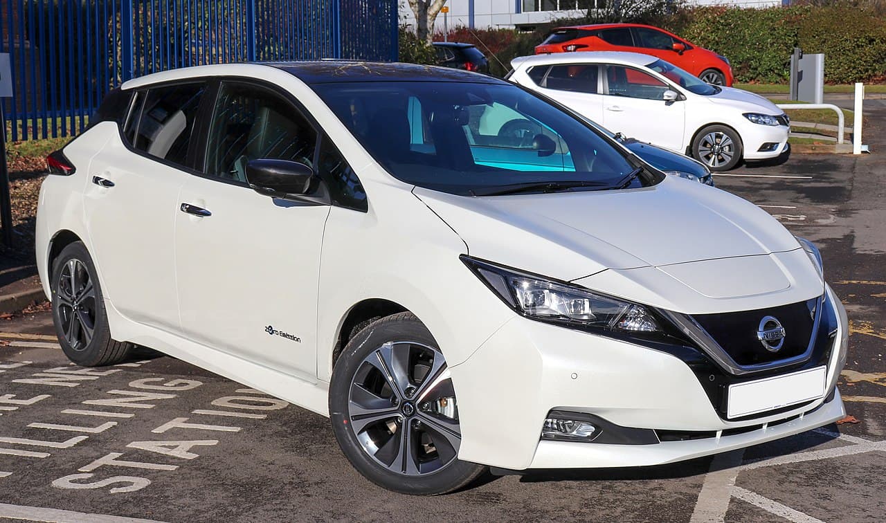 Nissan Leaf electric hatchback