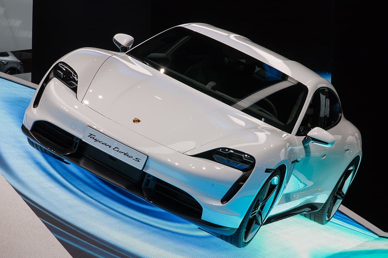 Porsche Taycan electric sedan