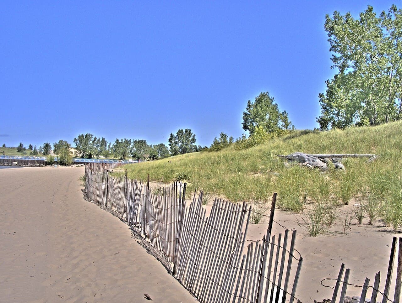 Silver Beach on Lake Michigan at St. Joseph, Michigan