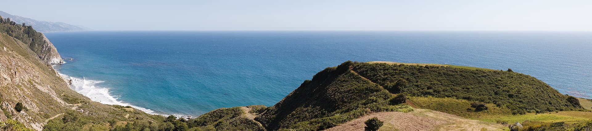 Pacific Coast Highway along the Big Sur coastline